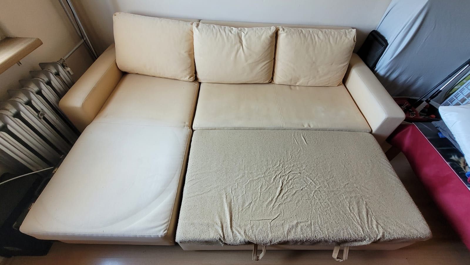 Narożnik Ikea kremowy