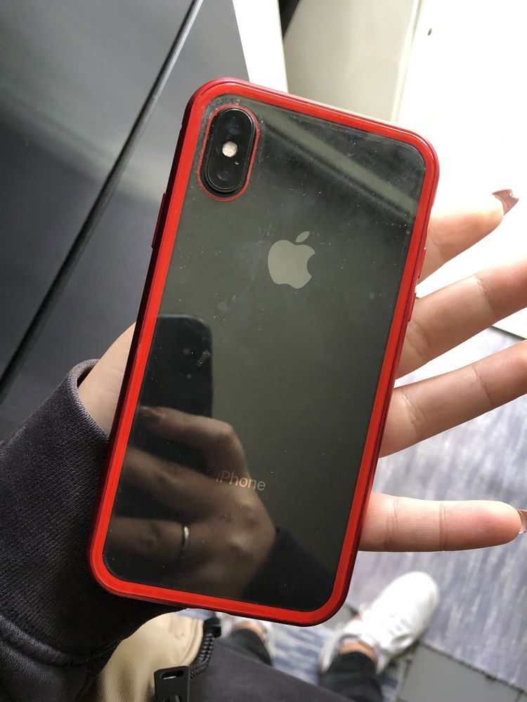 Capa iphone x com iman (nova)