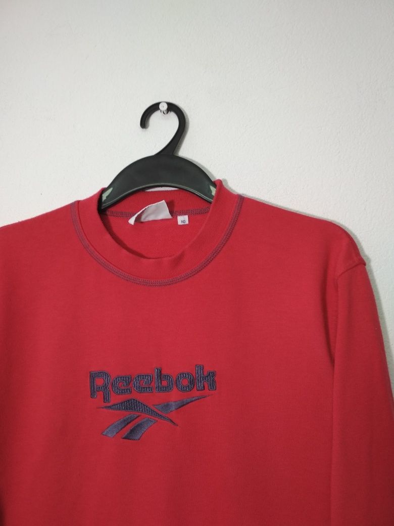 Reebok vintage czerwona bluza M