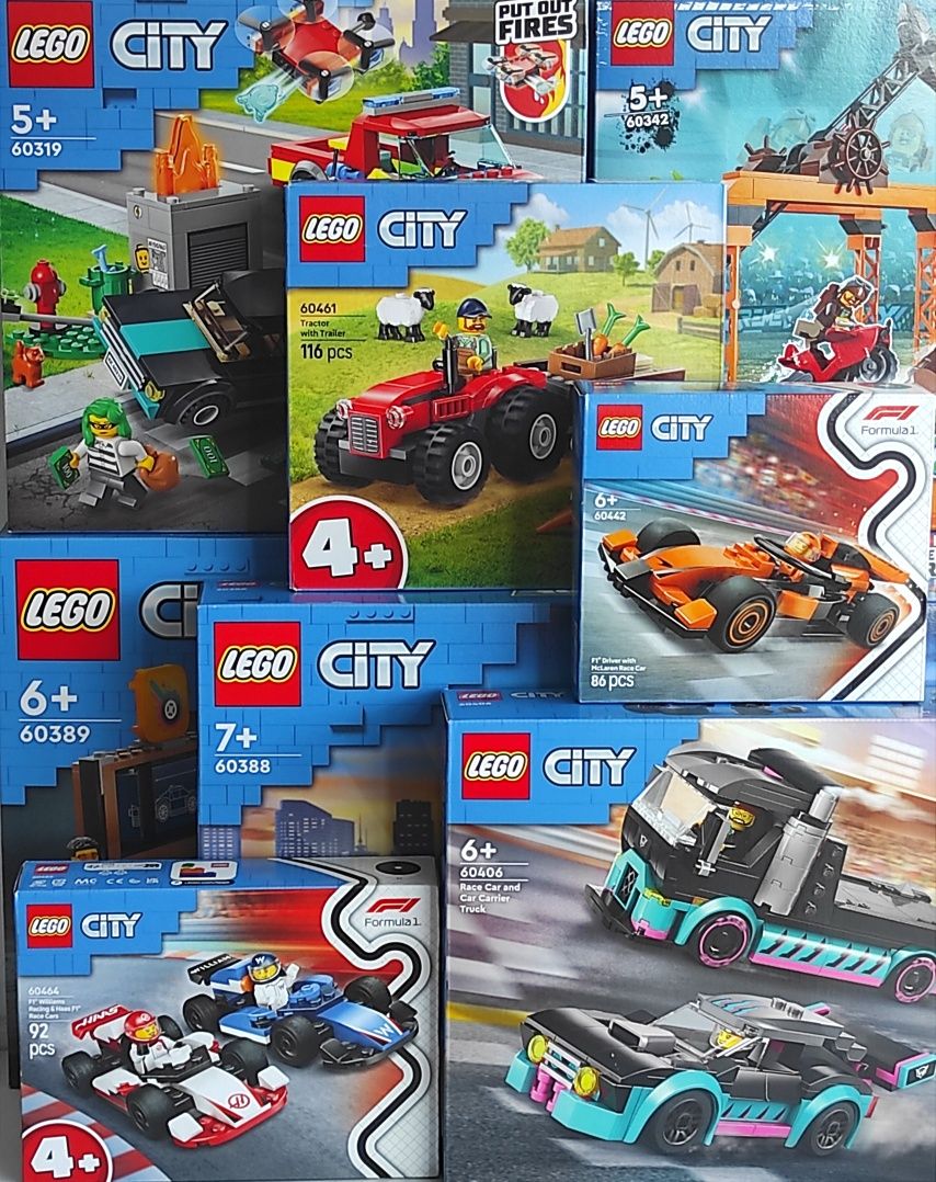 20 НАБОРІВ! Ціни в ОПИСІ! конструктор для хлопчика Lego City лего сіті