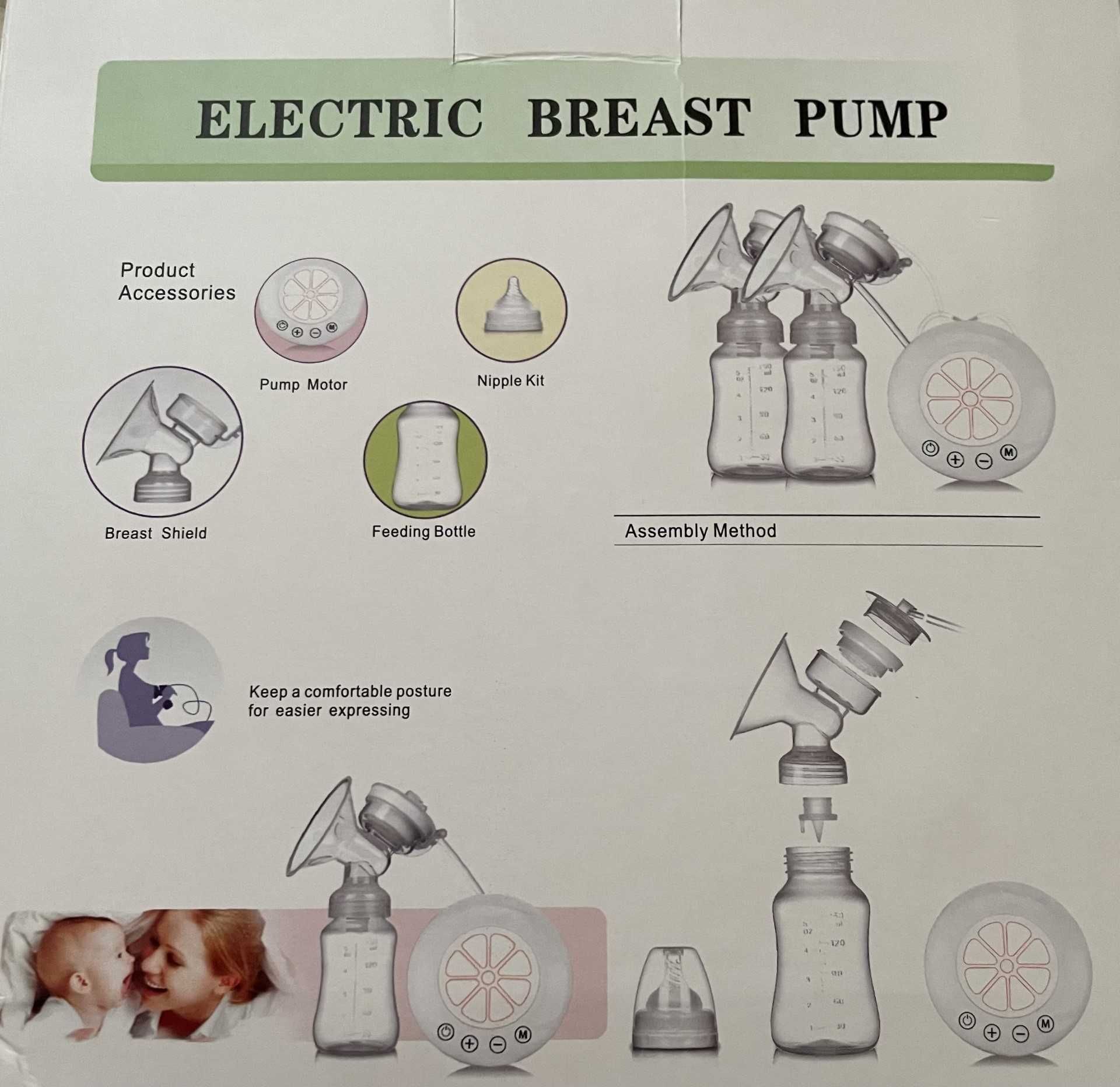 Extrator/Bomba duplo tira leite Inteligente Elétrico