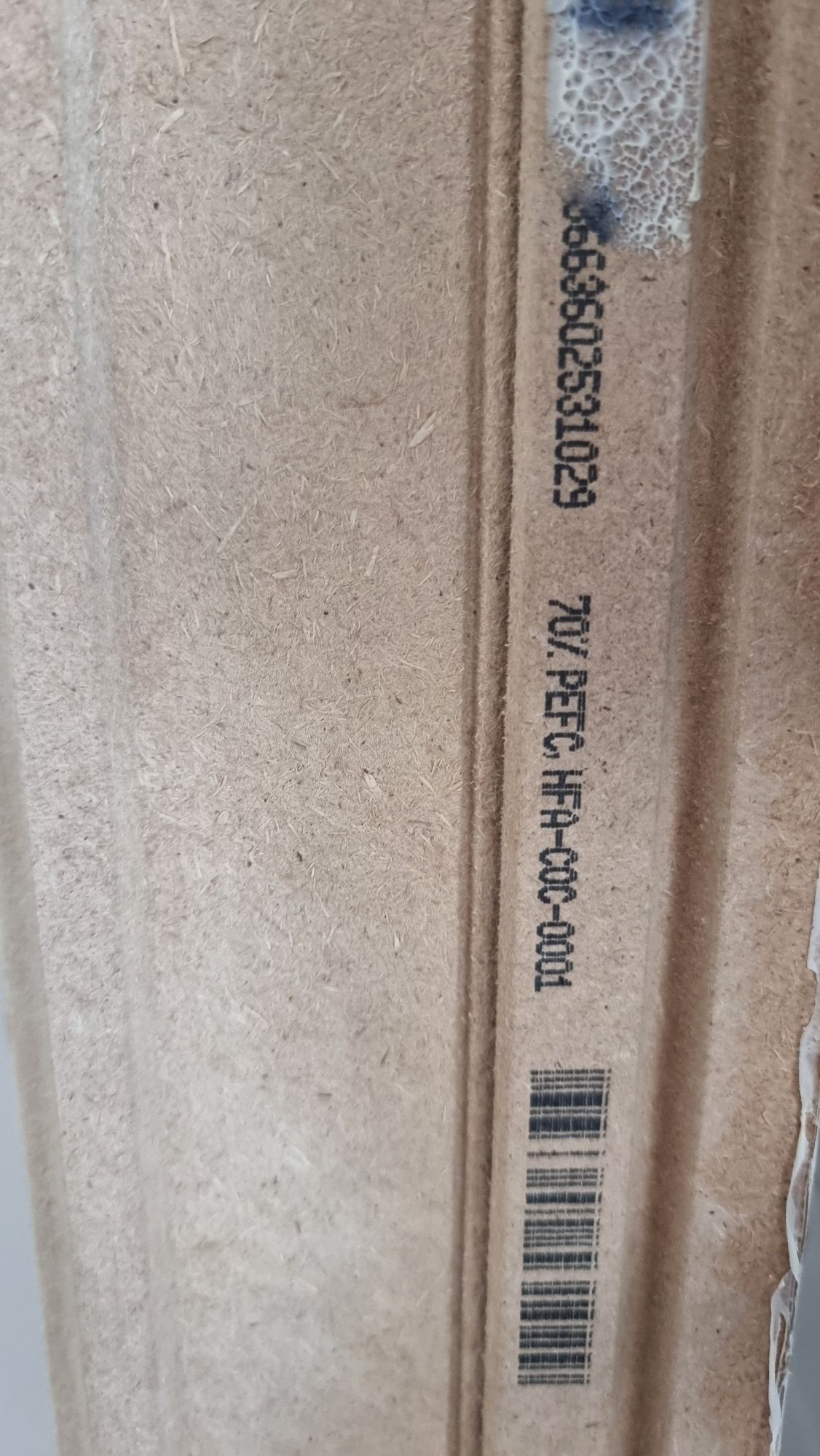 Listwa przypodlogowa MDF biała listwy 19 x 100 x 2200 mm