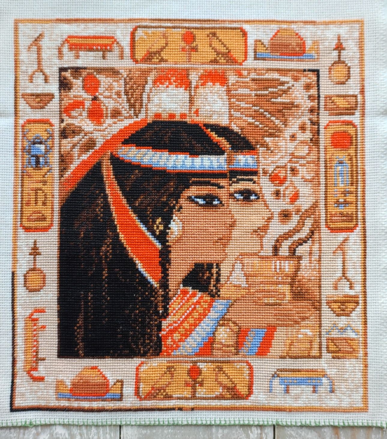 Вышивка Египетские мотивы/Вишивка Египетські мотиви