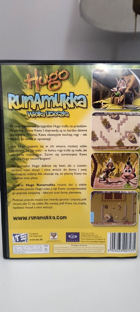 Hugo Runamukka Wielka Ucieczka PC PL