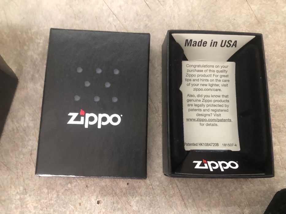 Подарочный набор зажигалка Zippo