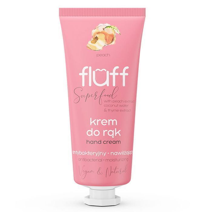 Krem do rąk Fluff Superfood z ekstraktem z brzoskwini 50ml