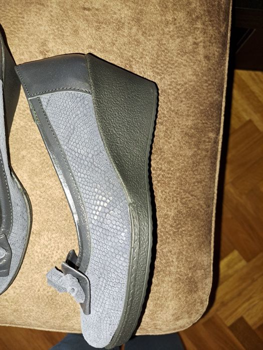 Sapatos azuis, n 36  de senhora