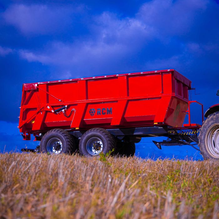 Przyczepa skorupowa pancerna polska nowa RCM CT2 Hardox Clever Turtle