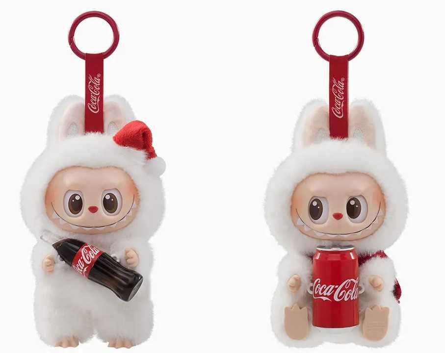 Boneco Labubu Coca-Cola