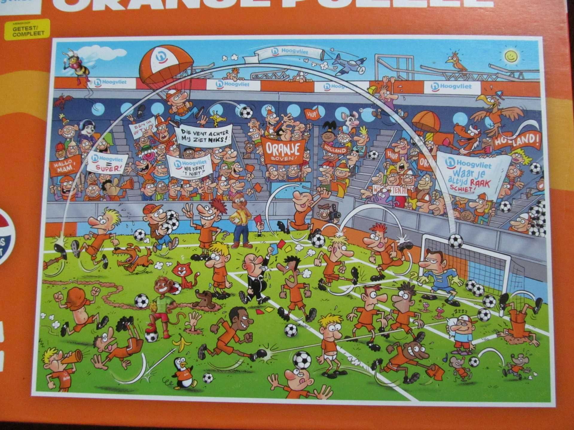 Puzzle 1000 Hoogvliet Oranje puzzel