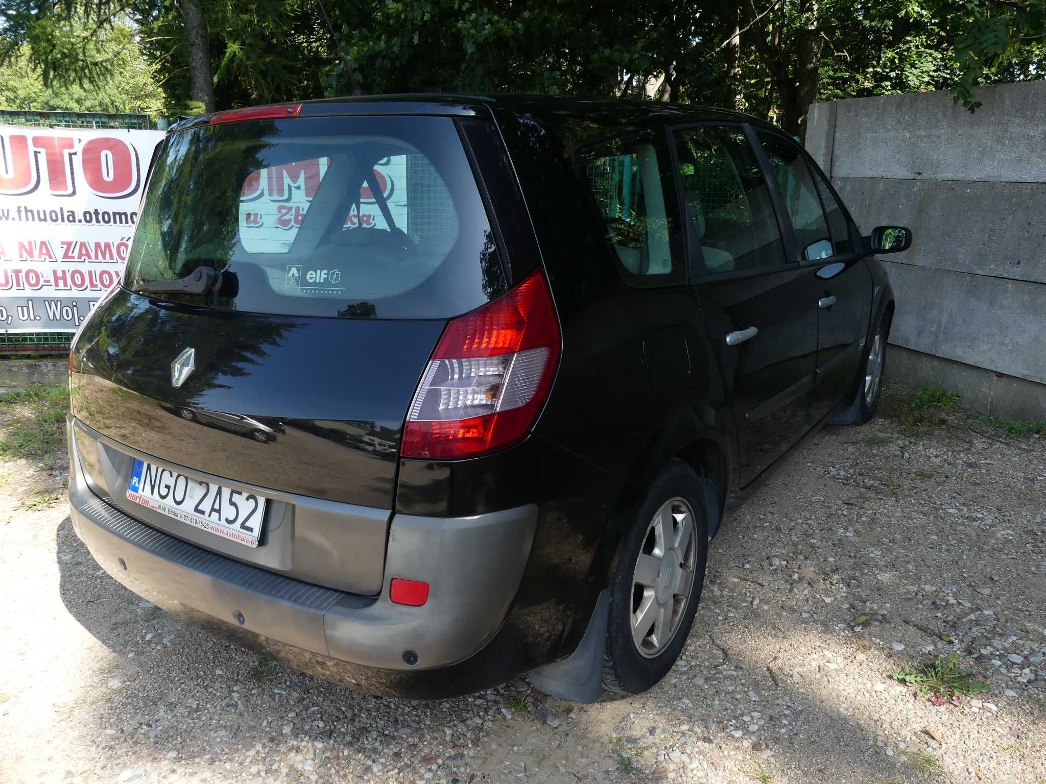 Renault Scenic 1,9dCi 120 KM Zarejestrowany  7 Osobowy W Dobrym Stanie
