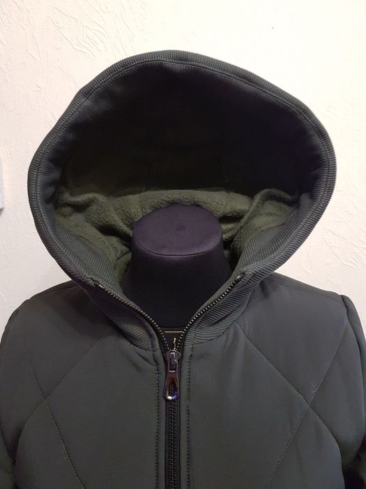 Удленённая куртка-пуховик  зимняя