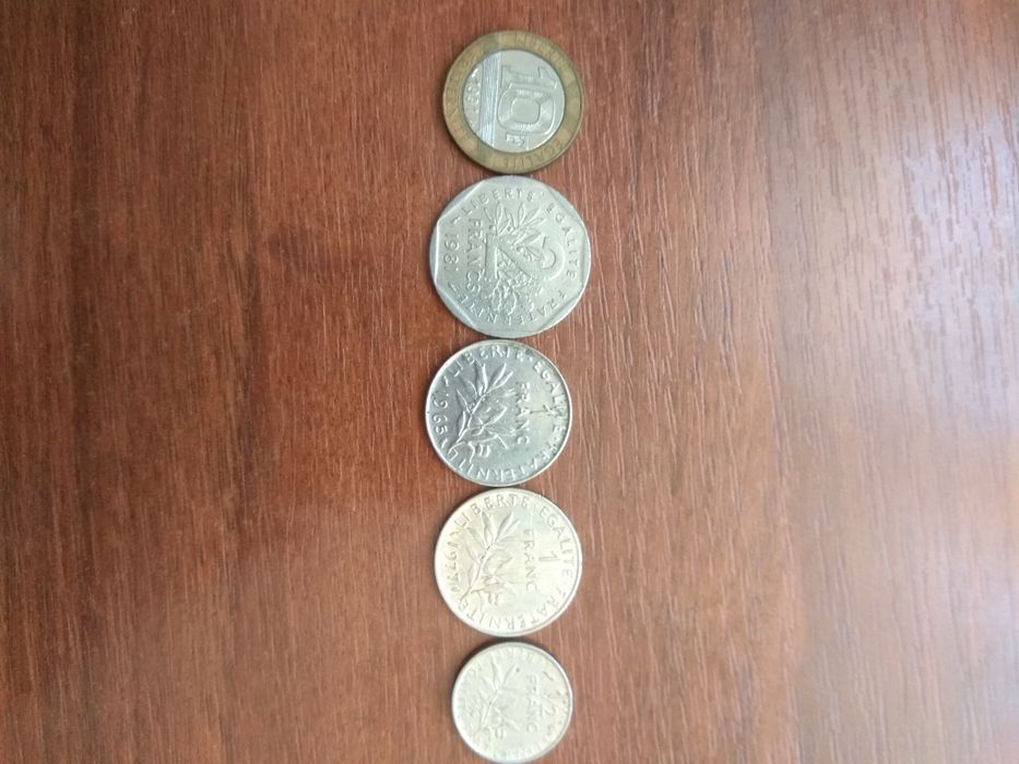 Набор монет Франции