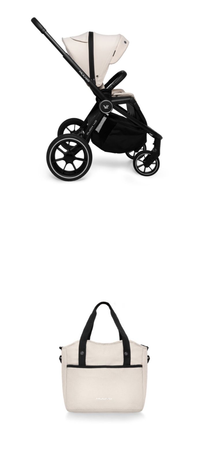 Muuvo Quick 4.0  gondola+ spacerówka