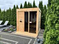 SAUNA ogrodowa elektryczna wifi HARVIA 3-5 osób montaż cały kraj