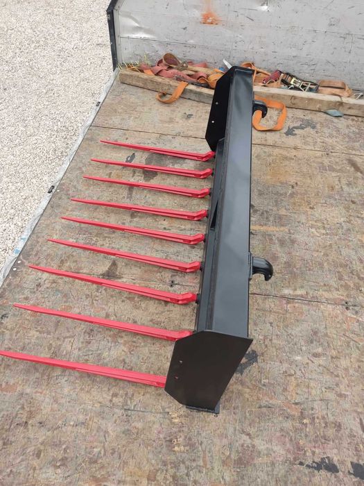 Nowe widły do obornika euro solidne kute kły transport Cała Polska