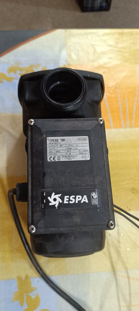 Bomba hidromassagem marca EspaTiper 70