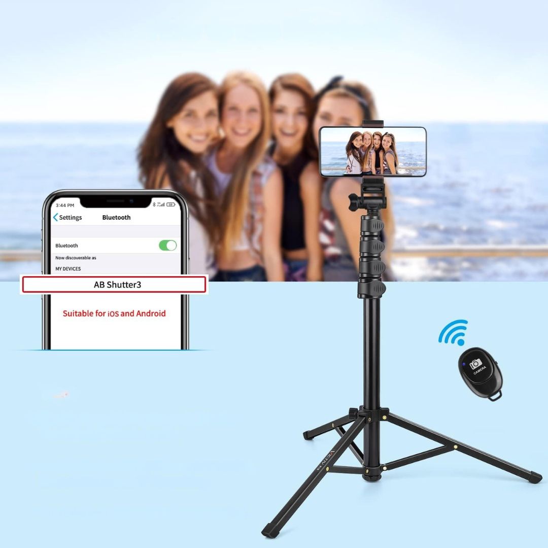 Statyw Victiv P10 Selfie Stick do telefonu, uchwyt z pilotem, do 172cm