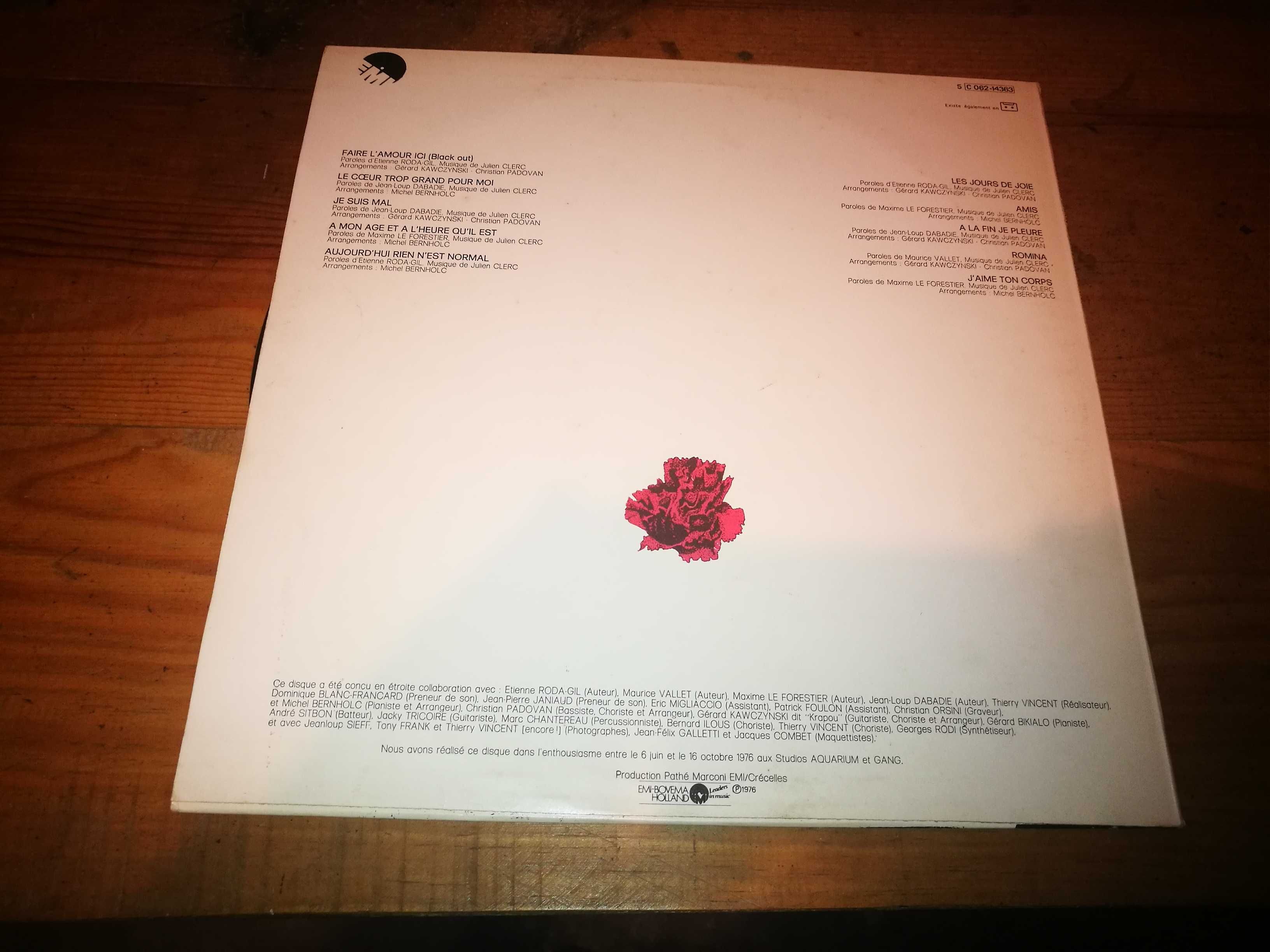JULIAN CLERC - Julian Clerc LP