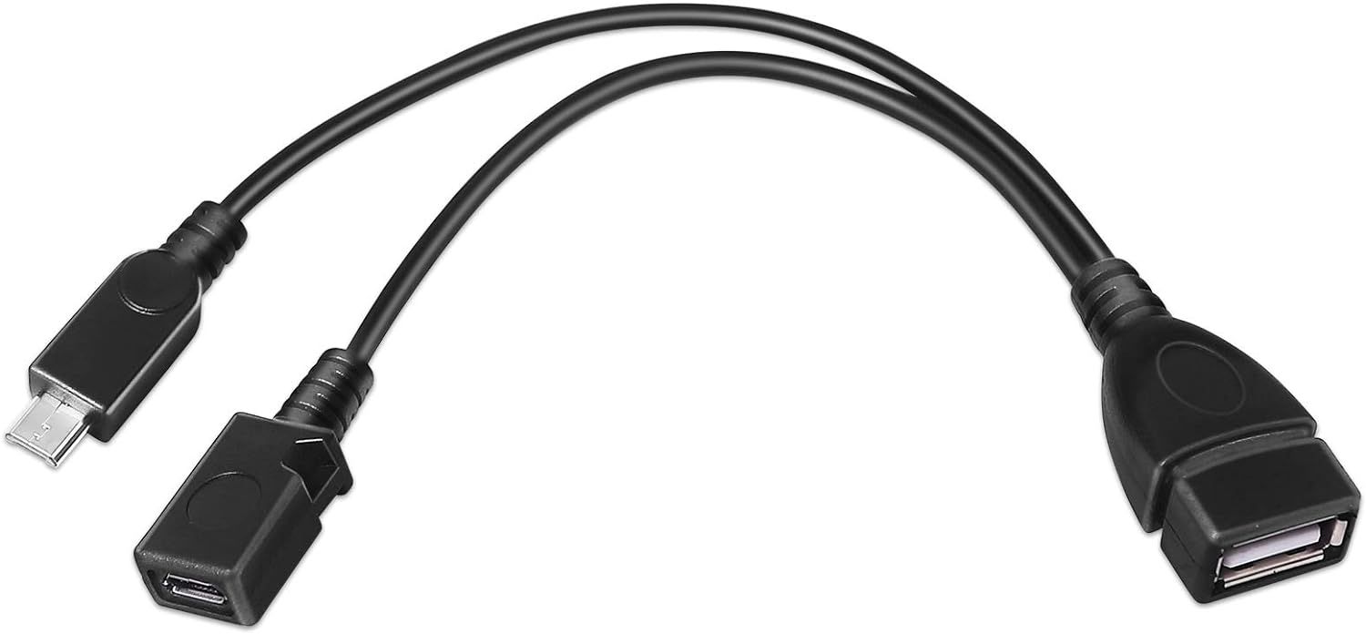 Kabel Y Adapter Otg Host Micro Usb Zasilanie