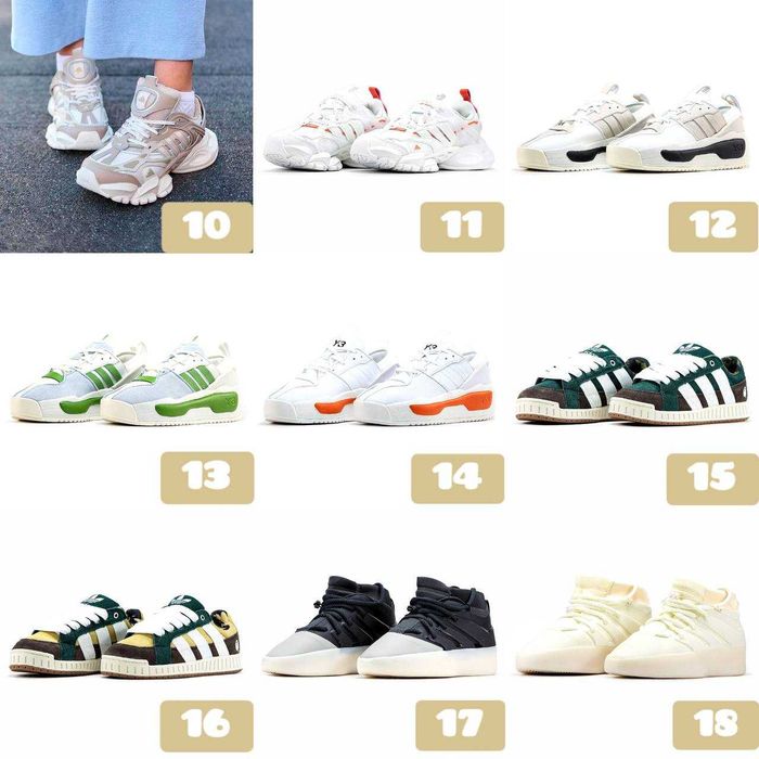 ‼️Кросівки Adidas різних варіацій | Унісекс | Розміри 36-46‼️