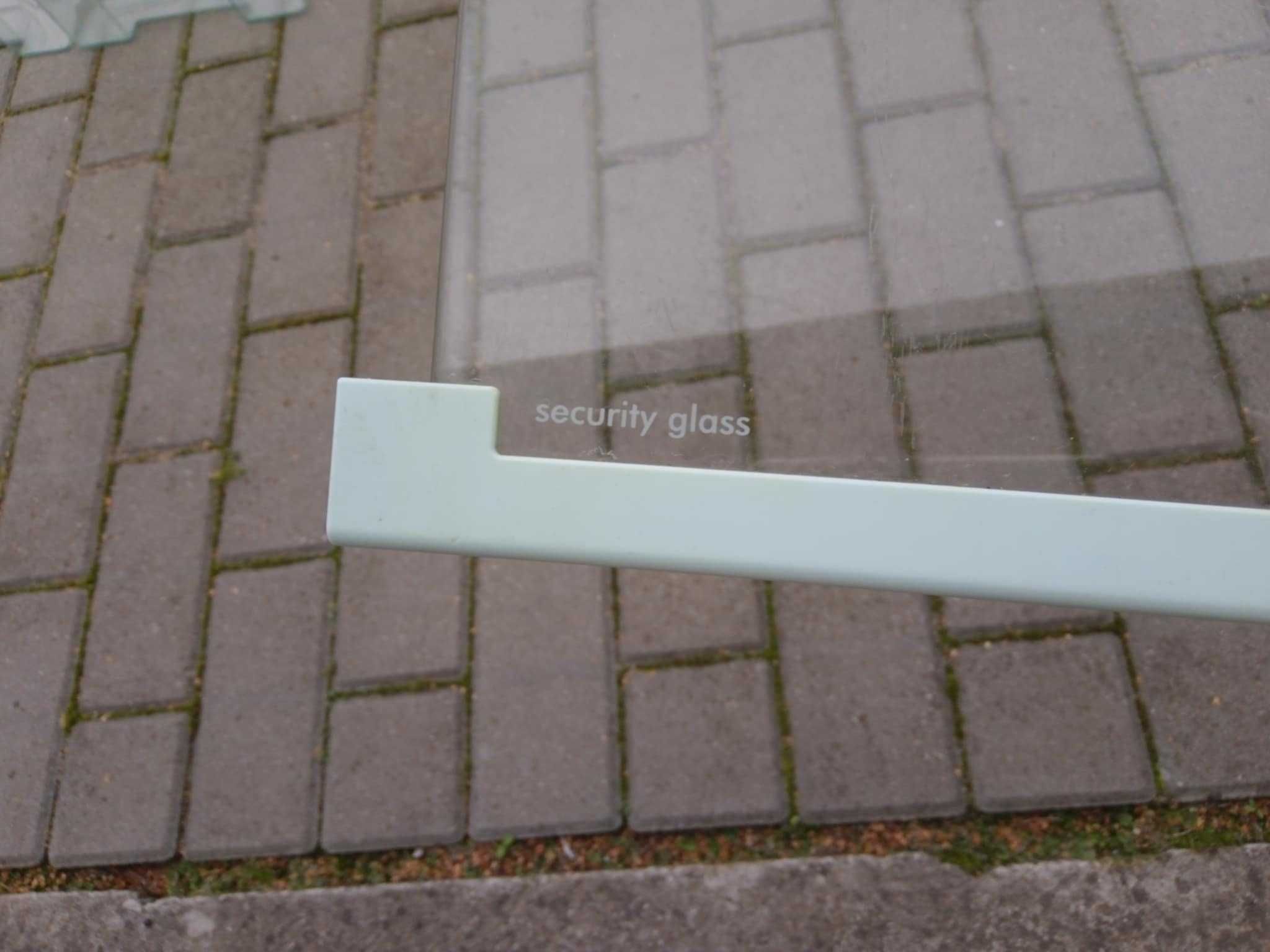 Półka szklana lodówki chłodziarki Electrolux ERB2941 górna z uchwytami