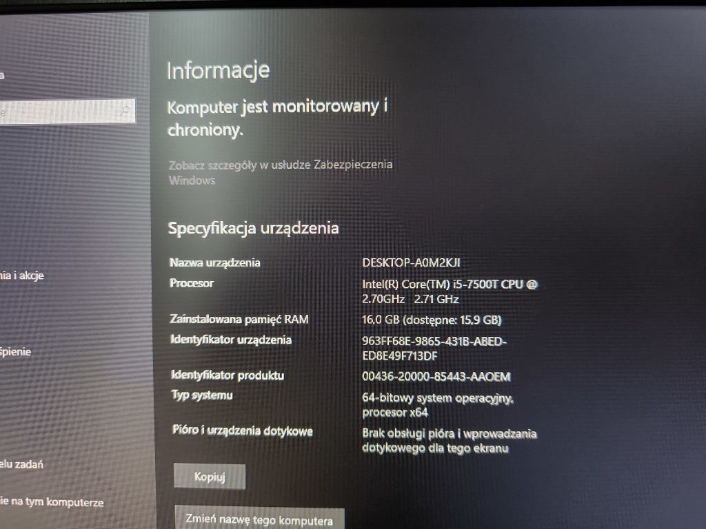 HP Slice i5-7500T/SSD 256GB/16GB DDR4