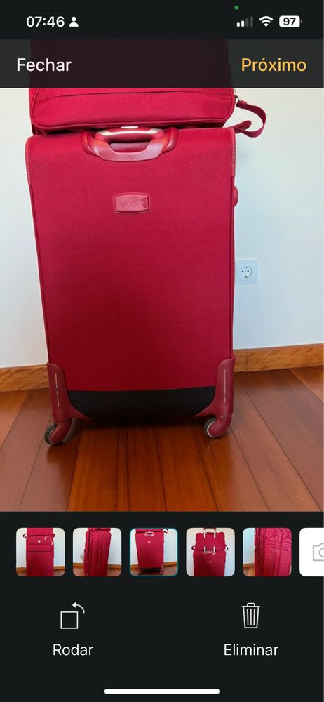 Conjunto de malas de viagem