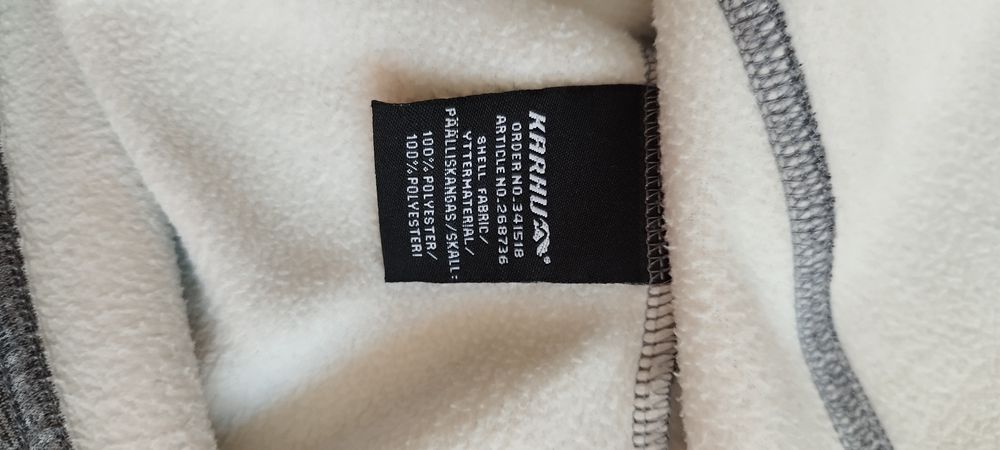 Szara bluza karhu. S