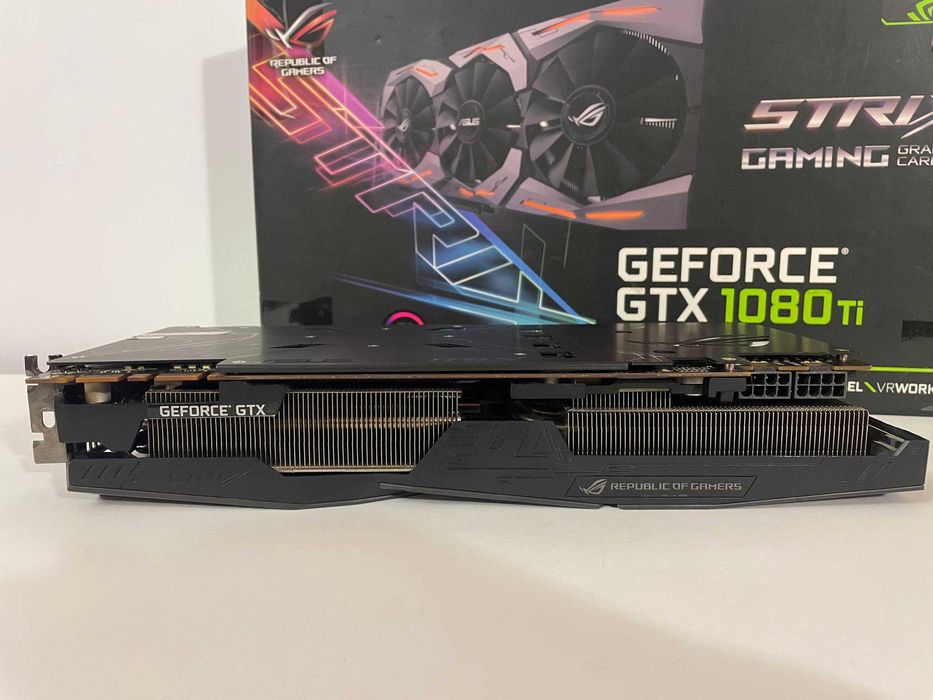 Відеокарта GTX 1080 Ti ASUS ROG STRIX 11G (Комплект)