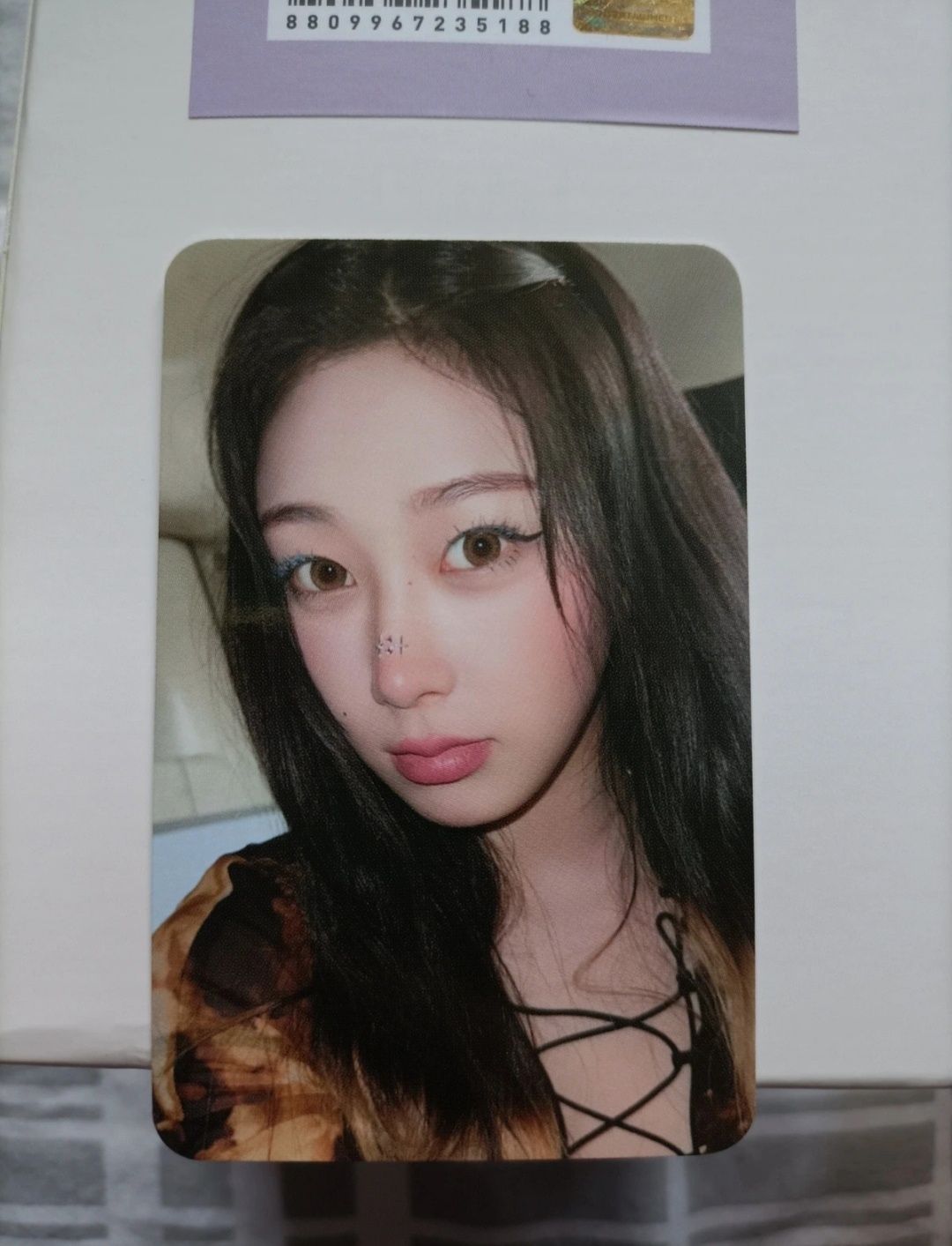 Aespa Giselle 3rd anniversary merch photocard kpop