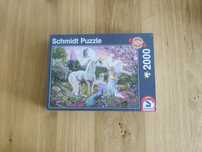Puzzle 2000 Schmidt jednorożec i wróżka