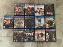 Gry na Ps4 GTA5 , Minecraft, The last of us, Call of duty