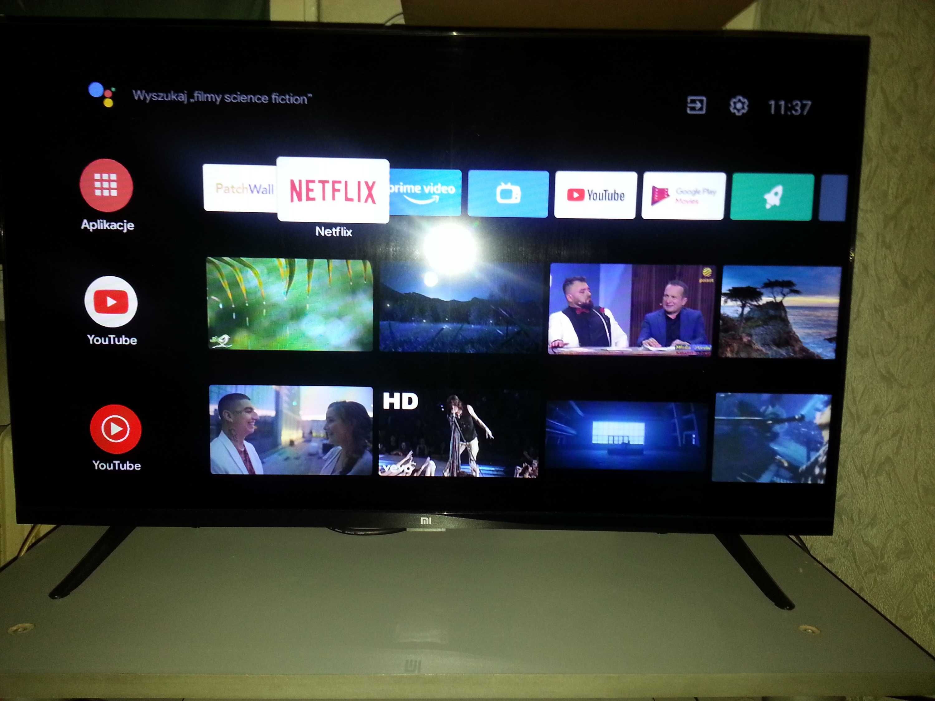 TV Smart z Androidem, Wifi, YouTube, Netflix