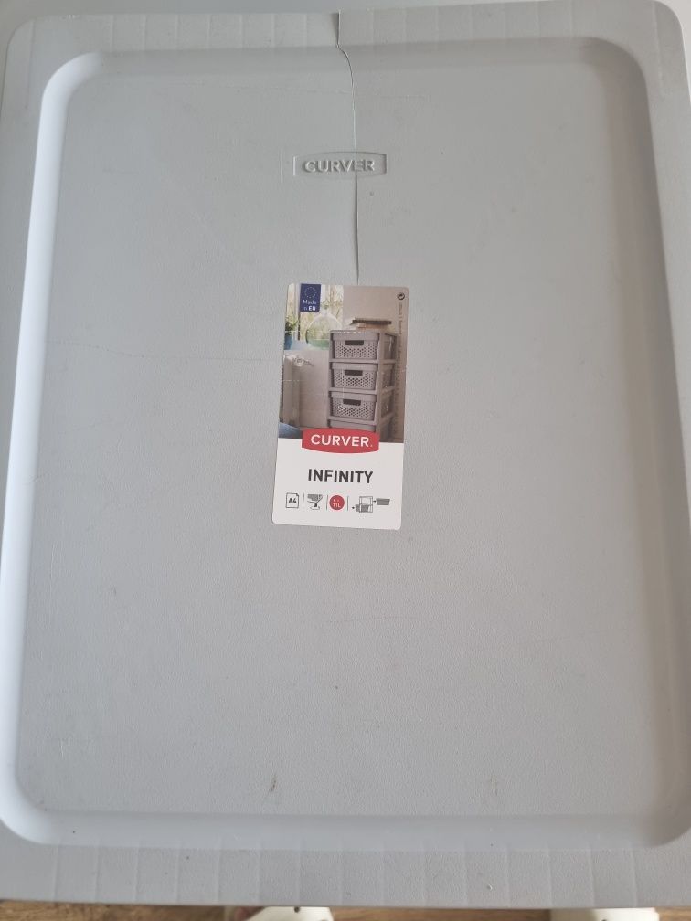 Curver regał z 4 szufladami Infinity