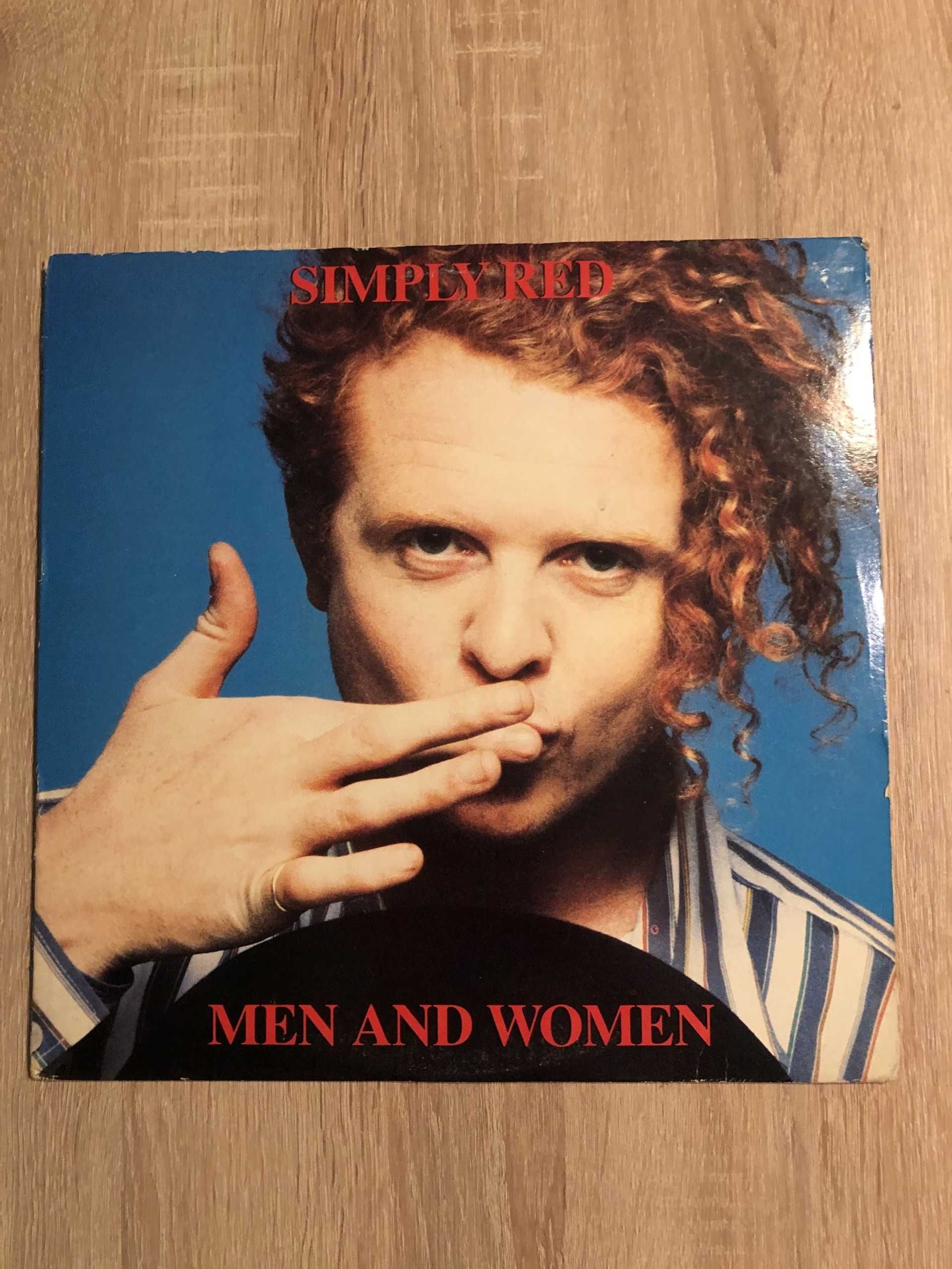 Simply Red Men And Women USA 1987 LP EX