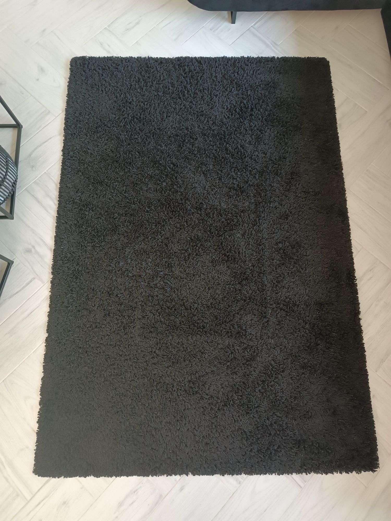Dywan czarny IKEA hampen