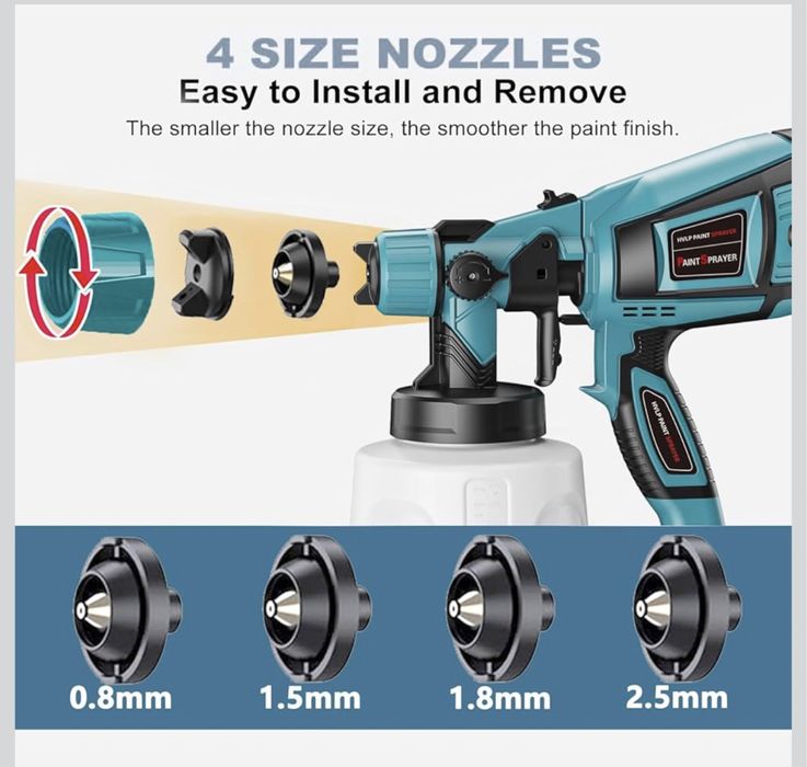 Postolet natryskowy 1000W