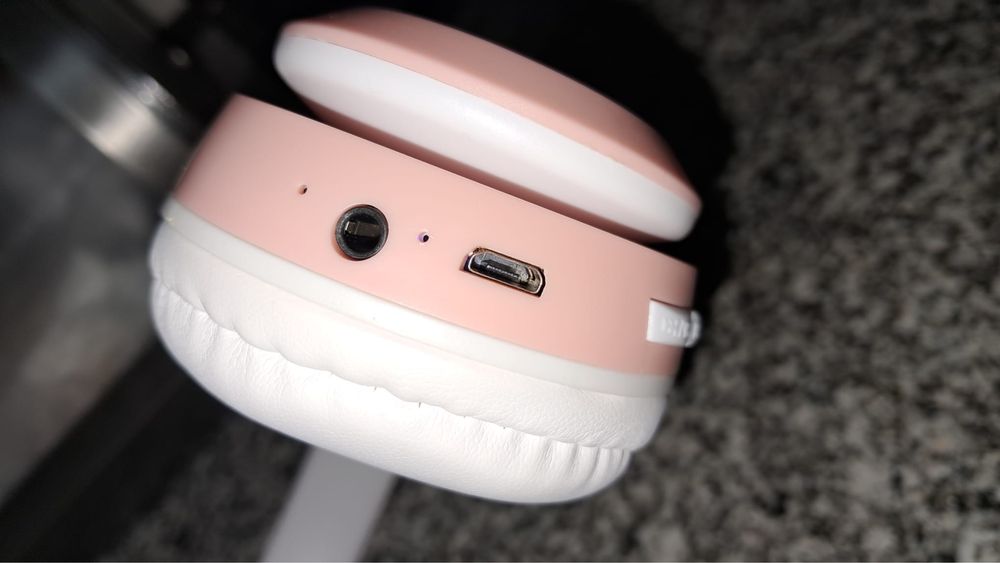 Fones Gato com luzes led
