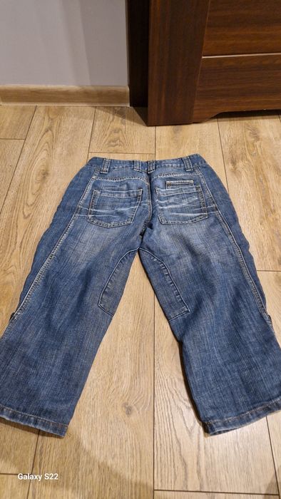 Spodnie damskie rybaczki z zamkiem