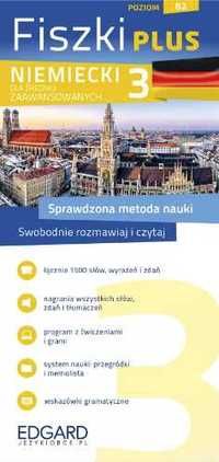 Niemiecki Fiszki PLUS dla średnio zaawansowanych 3 - Sabine Leitner,