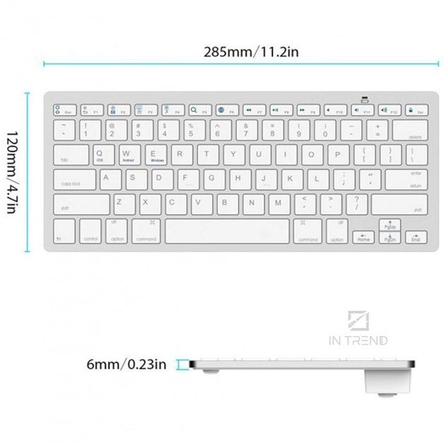 Нова бездротова клавіатура + мишка