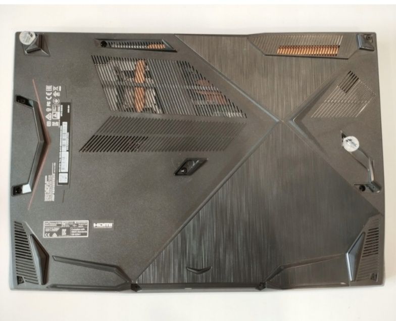 Laptop MSI GF63 9SCXR i5-9300H GTX1650 16/512+1TB W11 FHD