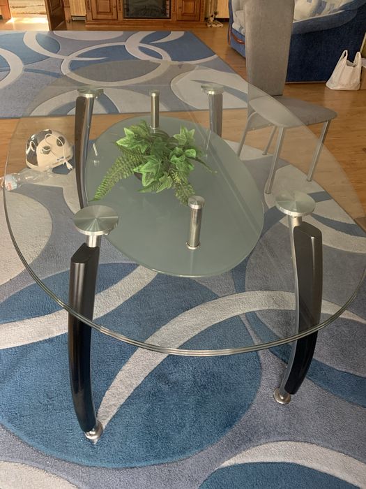 Стіл стіклянний ( б/в)