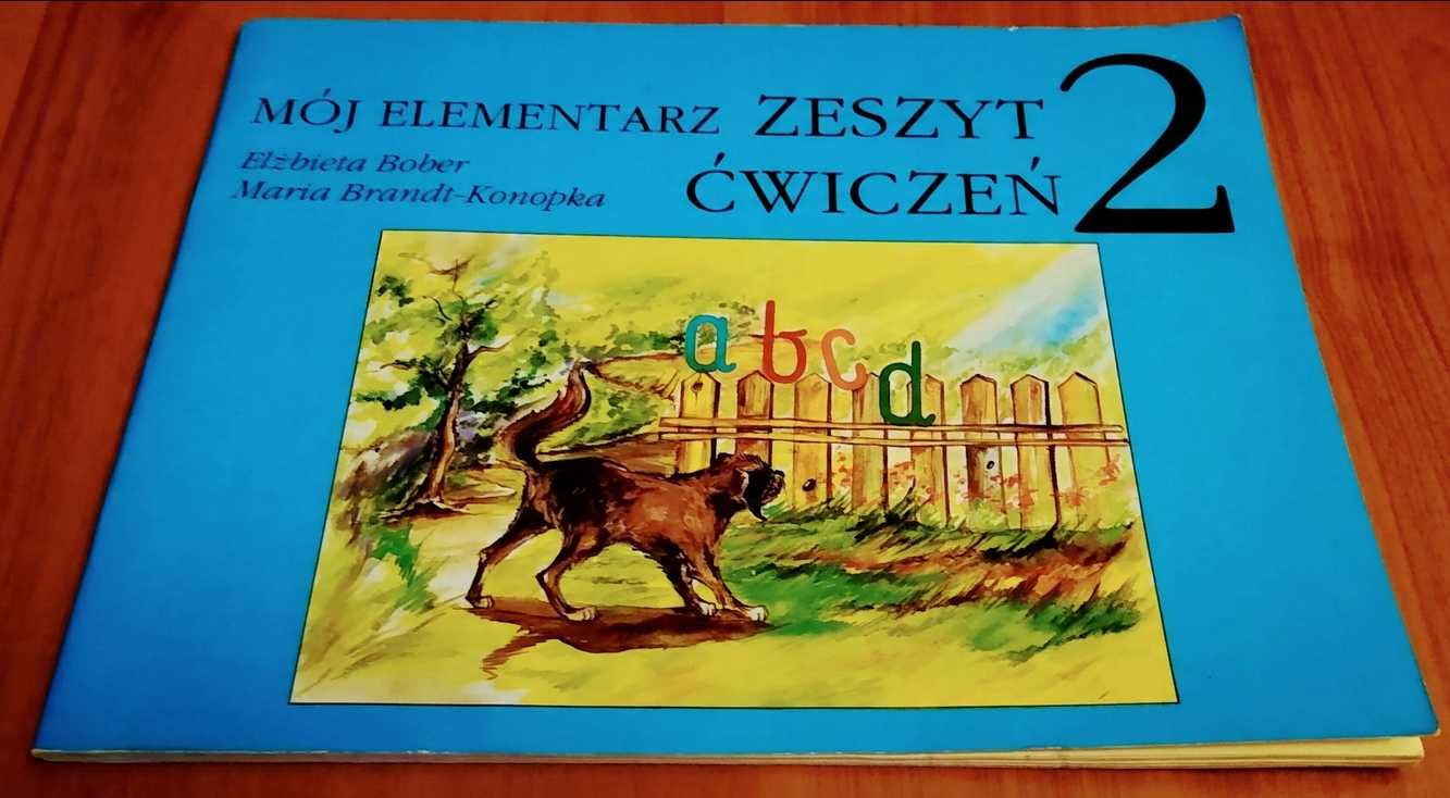 Mój elementarz zeszyt ćwiczeń 2 Bober, Brandt-Konopka nauka pisania