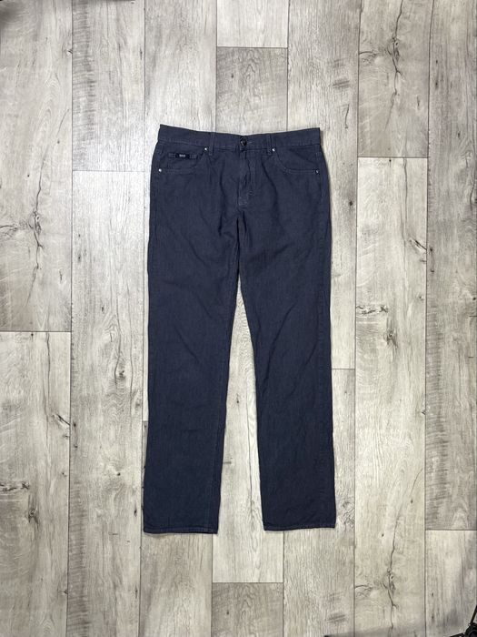 Hugo Boss Regular fit штаны джинсы W34 L34 размер серые оригинал