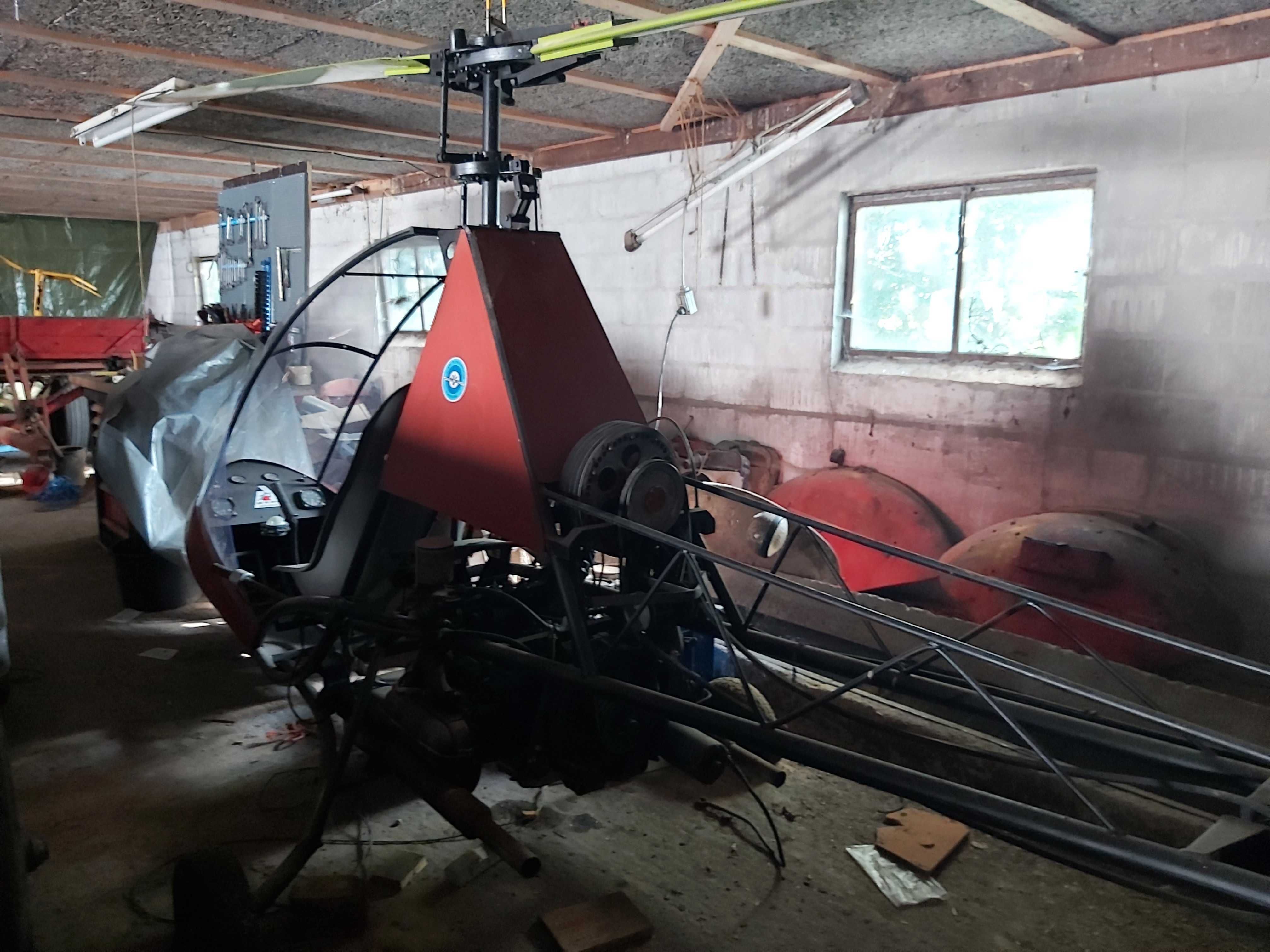 Helikopter Scorpion RotorWay z 1967 roku USA Unikat