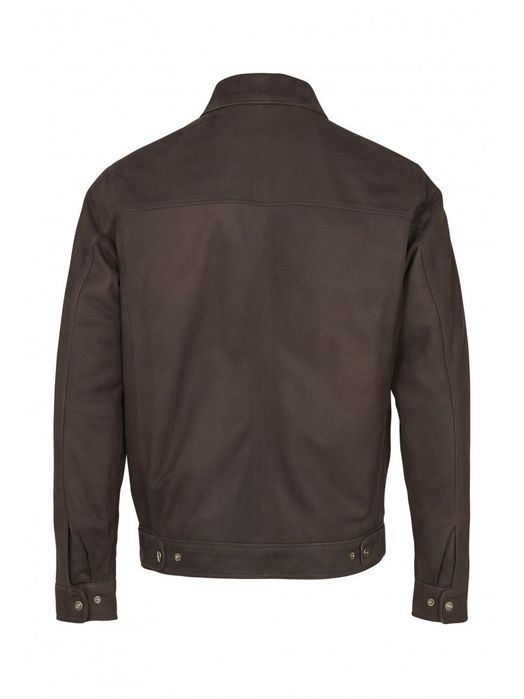 Casaco pele genuína