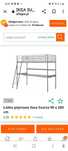 Łóżko piętrowe Ikea Svarta