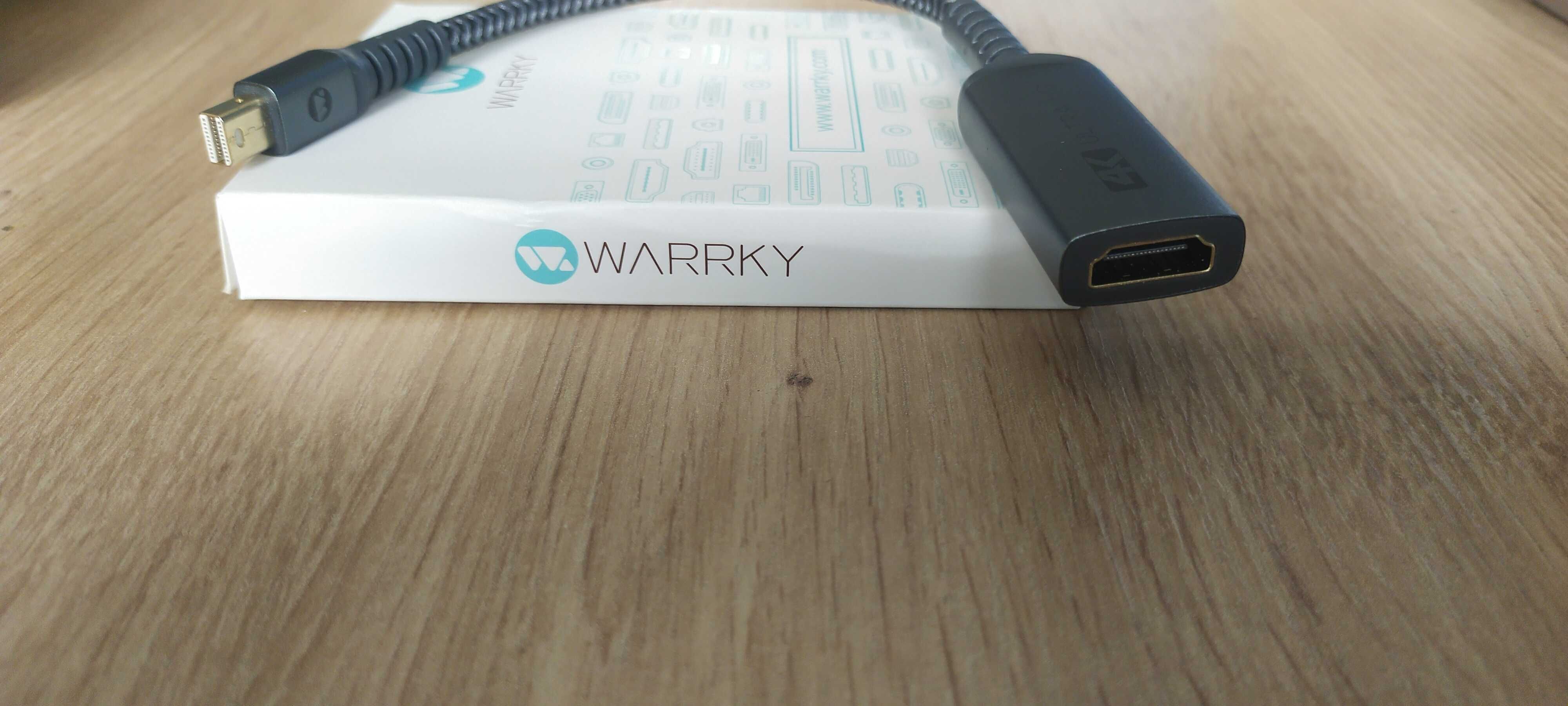 WARRKY Przejściówka 4K Mini DisplayPort